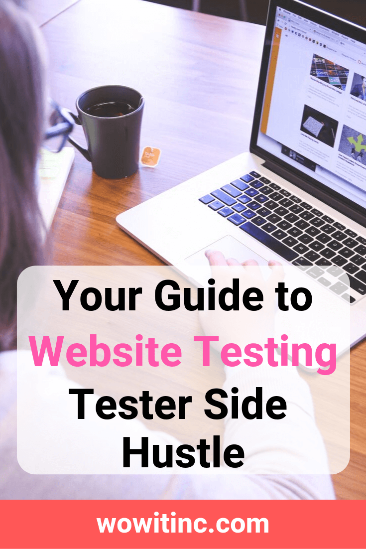 Website Testing - tester side hustle