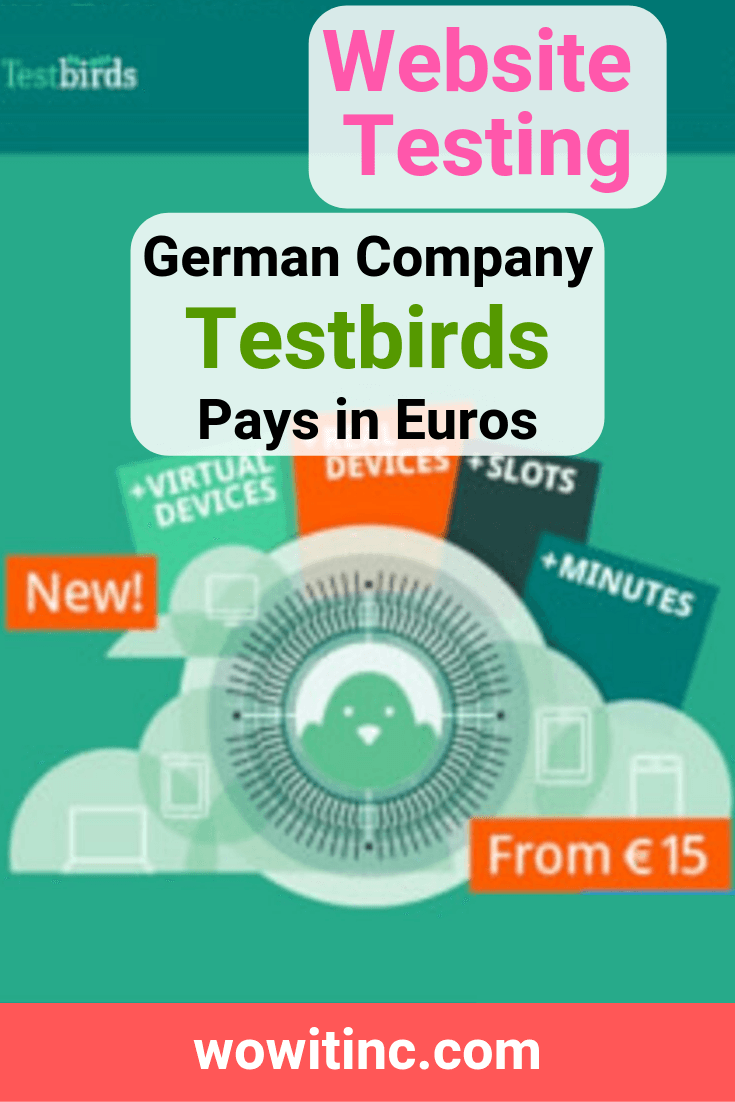 Testbirds website testing - german pays euros