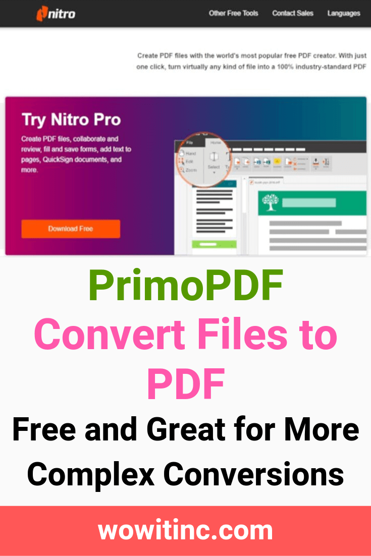 download primo pdf creator free