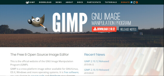 GIMP - GNU Image Manipulation Program