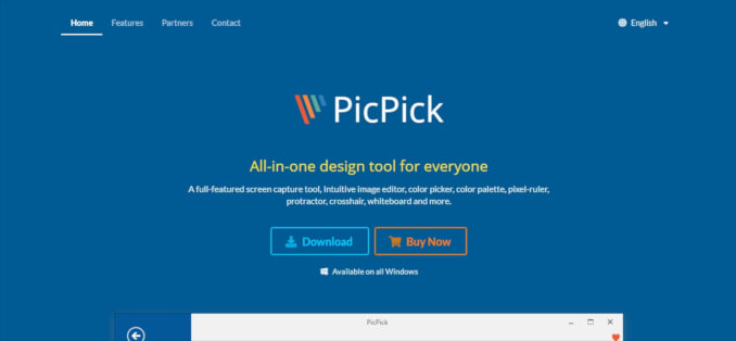 how to use picpick scrolling window