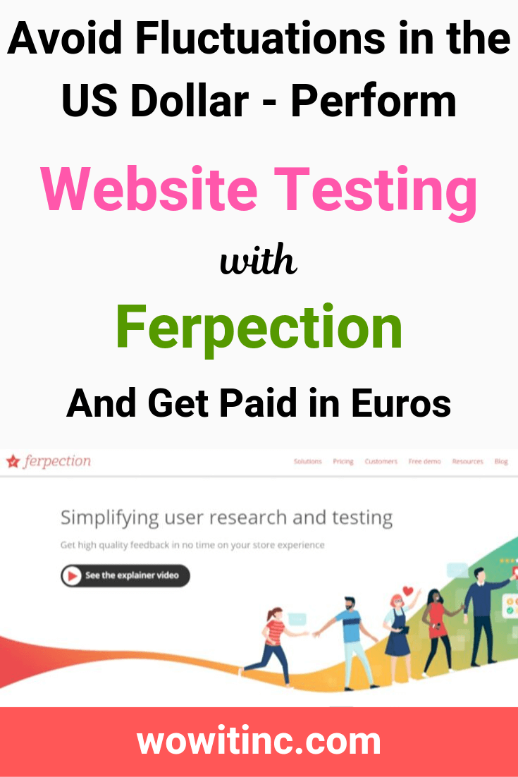 Ferpection Website Testing - Get Paid in Euros