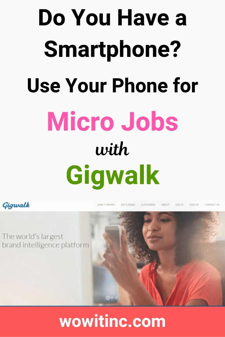 Gigwalk micro jobs - use your phone