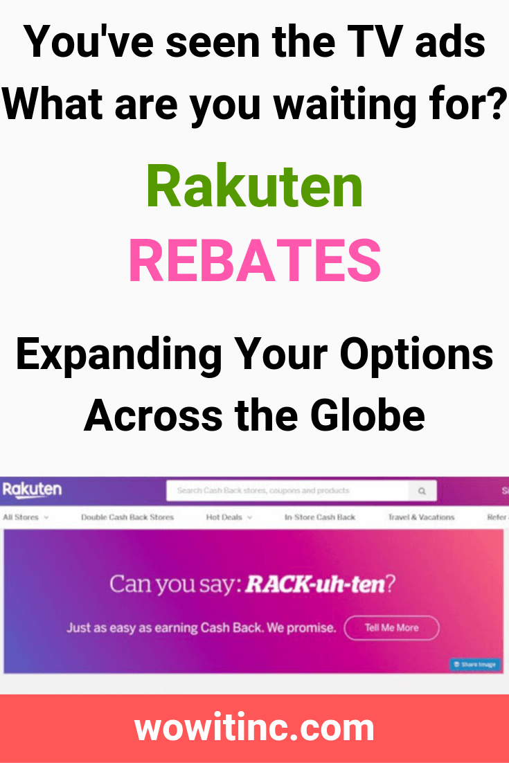 Rakuten - rebates company
