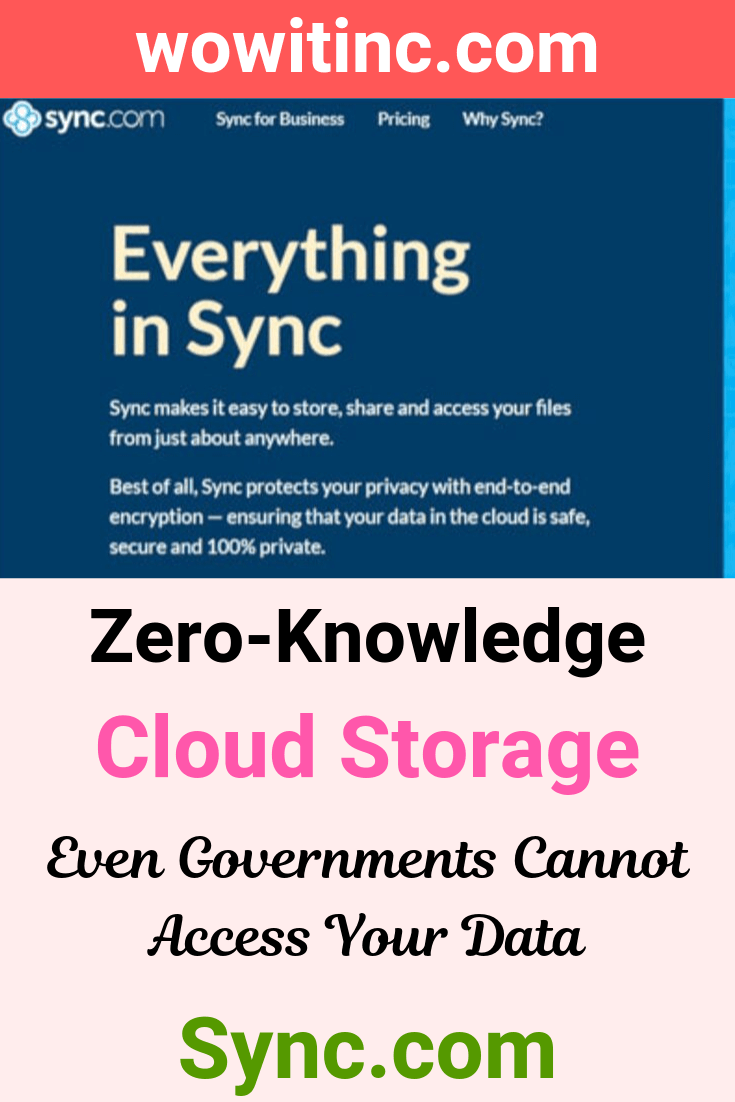 Sync - cloud storage