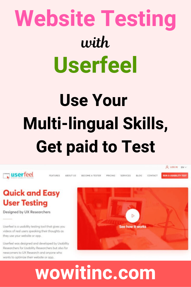 Userfeel - website testing company