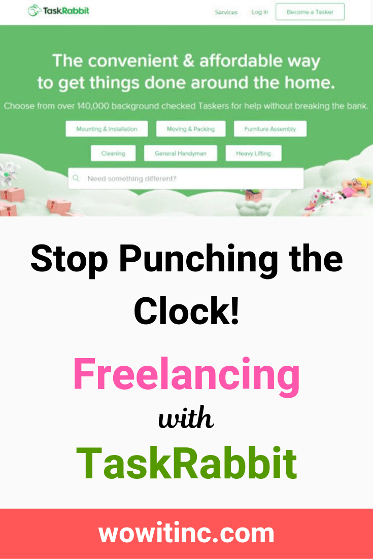 TaskRabbit freelancing - stop punching the clock