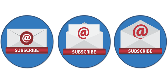 email subscribe icons